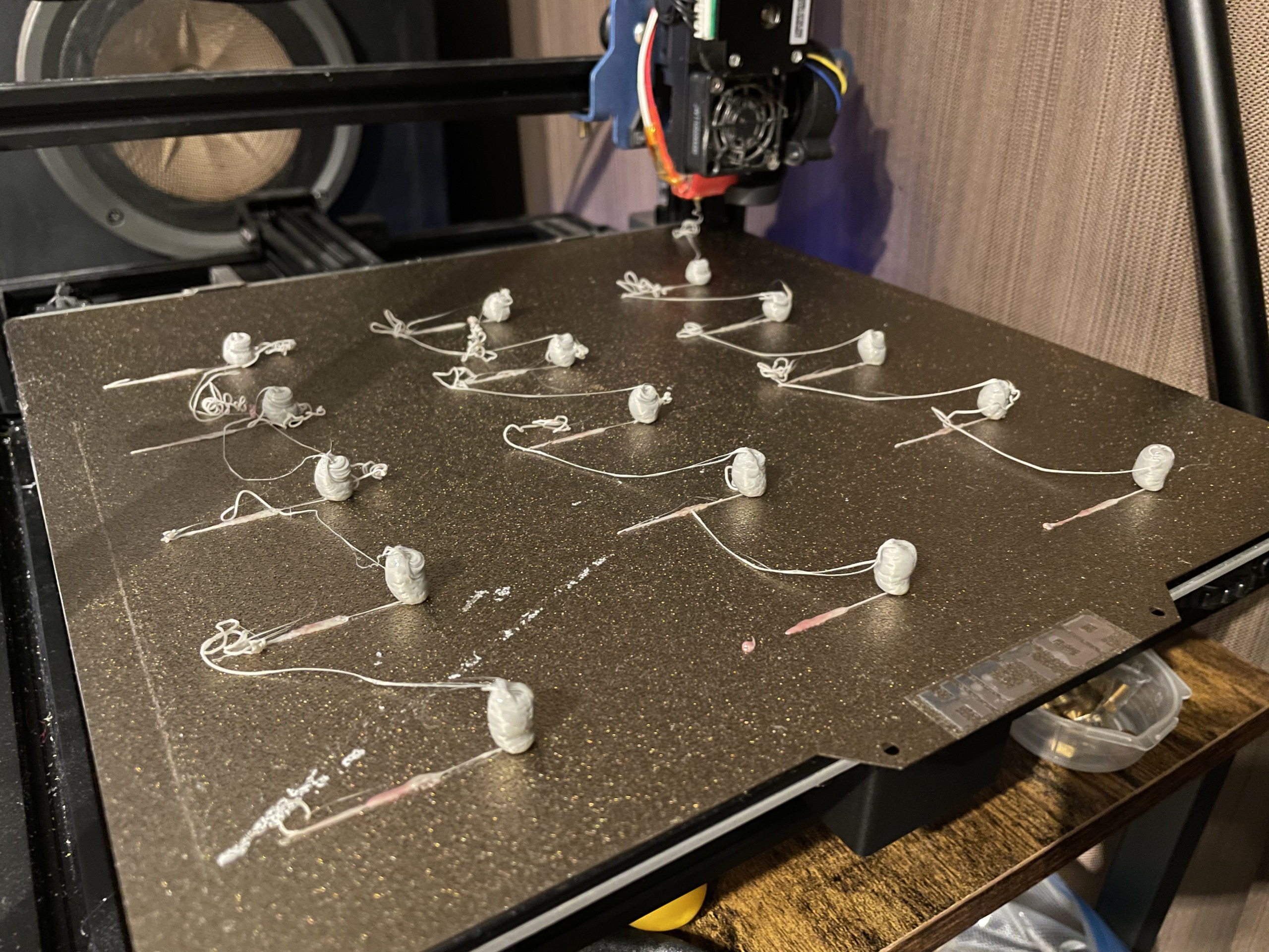 3Dプリンター クーラントノズル そこね