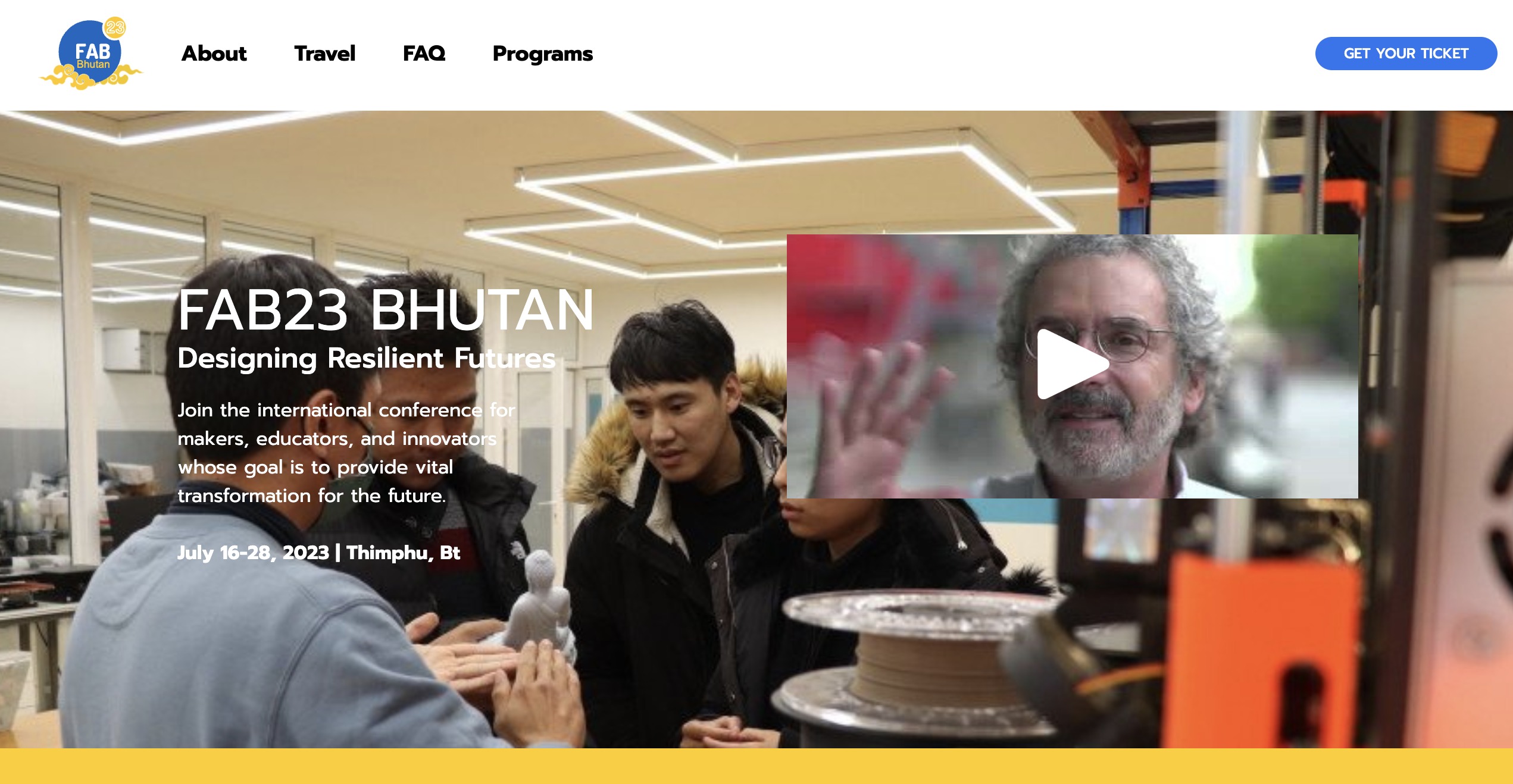ファブラボ世界会議”FAB23 Bhutan”開催