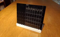 レーザー加工＆3Dプリントで万年カレンダーをつくる