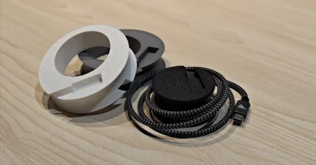 試行錯誤を学ぶー3Dプリンターでコードリールをつくろう